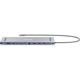 Manhattan 190305 USB-C 12-in-1 Docking Station 4K