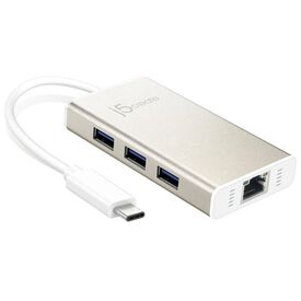 j5create JCH471 USB-C Hub Gigabit Ethernet 3x USB 3.0