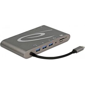 DeLOCK USB Type-C 3.1 Docking Station 4K Docking 87297