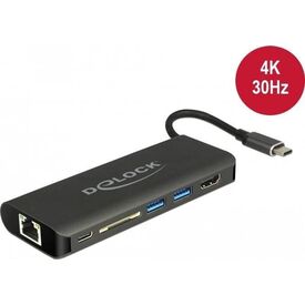 DeLOCK Docking station USB-C 3.1 HDMI GigE 87721