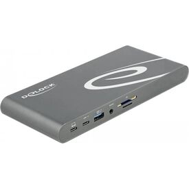 Delock 87772 USB-C Triple 4K MST Dock HDMI 2x DP 85W