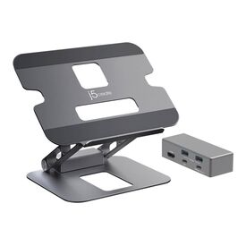j5create JTS327 Multi-Angle 4K USB-C Docking Stand