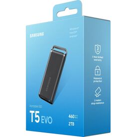 Samsung T5 Evo 2TB Portable SSD USB-C 3.2 Gen 1