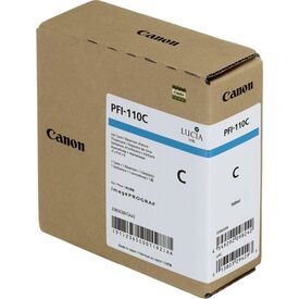 Canon PFI-110 C Cyan Ink Tank 160 ml
