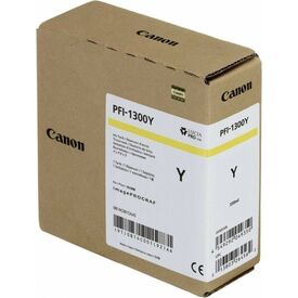 Canon PFI1300 Y 330 ml yellow original ink tank for 0814C001AA
