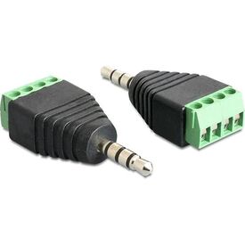 DeLOCK Audio adaptor stereo mini jack (M) to 4 pin 65453