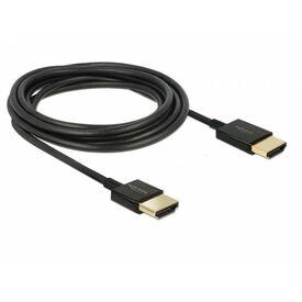DeLOCK Slim High Quality - HDMI with Ethernet cable - HDM | 85117