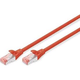 DIGITUS DK-1644-030/R CAT 6 S/FTP Network Cable 3m Red