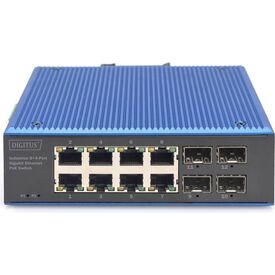 DIGITUS DN-651153 Industrial 8-Port Gigabit PoE Switch