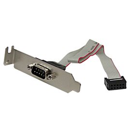 StarTech.com PLATE9MLP Grey Serial Panel