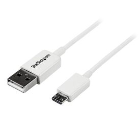 StarTech.com 1 m USB to Micro USB Cable White