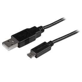 StarTech.com Long Micro-USB cable – 3m (USBAUB3MBK)