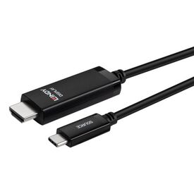 Lindy 43434 USB-C to HDMI 8K60 Adapter Cable 2m Black