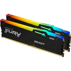 Kingston FURY Beast RGB - DDR5 - kit - 16 GB  | KF560C36BBEAK2-16