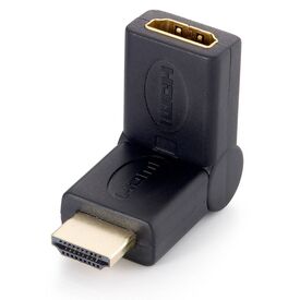 equip 118911 Folding HDMI Male to Female Adapter