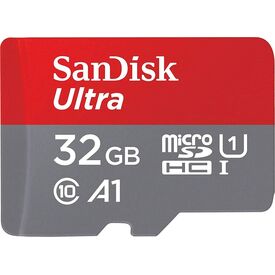 SanDisk Ultra 32GB microSDHC UHS-I A1 Memory Card SDSQUA4-032G-GN6MA