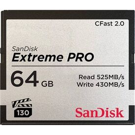 SanDisk Extreme Pro Flash memory card 64GB SDCFSP-064G-G46D