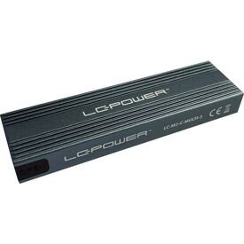 LC-Power LC-M2-C-MULTI-3 M.2 NVMe SATA SSD USB-C Enclosure