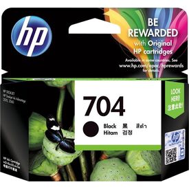 HP 704 Black Original Ink Advantage Cartridge CN692AE#445