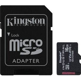 Kingston Industrial microSDHC 16GB UHS-I Adapter
