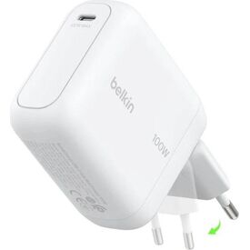 Belkin BoostCharge USB-C GaN Wall Charger 100W White