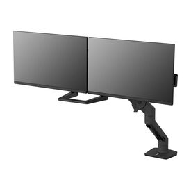 Ergotron HX Dual Desk Monitor Arm 45-476-224 Matte Black