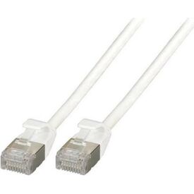 EFB-Elektronik K5545WS.0,25 White Flat RJ45 Patch Cable