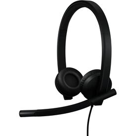Logitech H570e 981-001430 Teams Stereo USB-A Headset Black