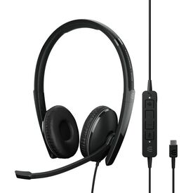 EPOS ADAPT 160T ANC USB-C 1000221 Microsoft Teams Stereo Headset Black