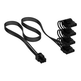 CORSAIR Cable PATA Power, 750mm, Individ. Sleeved, Black (CP-8920397)