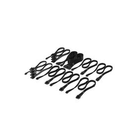 CORSAIR DC Cable Pro Kit, Individually Sleeved, Black (CP-8920377)