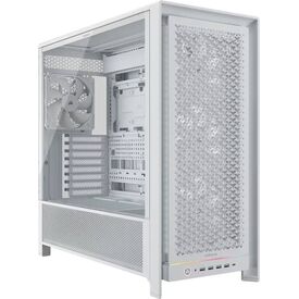 CORSAIR Geh Midi FRAME 5000D Airflow Case, White (CC-9011308-WW)