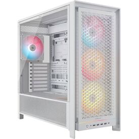 CORSAIR Geh Midi FRAME 5000D RS ARGB Airflow Case, White (CC-9011310-WW)