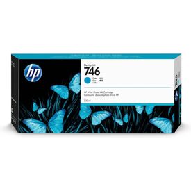 HP 746 P2V80A 300ml Cyan DesignJet Ink Cartridge