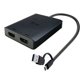 i-Tec - Adapter - 24 pin USB-C male to HDMI female | CADUAL4KHDMI