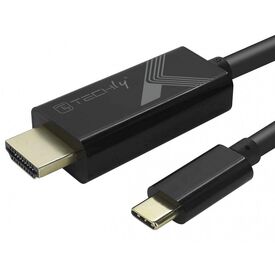 Techly IADAP-USBC-HDMI2TY USB-C to HDMI Cable 2m Black