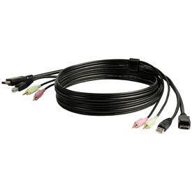 StarTech DP4N1USB6 1.8m 4-in-1 KVM Cable