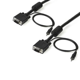 StarTech MXTHQMM5MA 5m VGA Cable with Audio