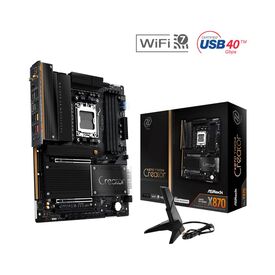 ASRock X870 Taichi Creator AM5 ATX DDR5 USB4 10GbE Wi-Fi 7
