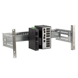 EFB 53719.1V3 19" DIN Rail Holder 4U Bracket Set