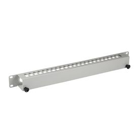 EFB 699999N.1 1U Cable Routing Panel with Cover Grey