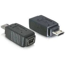 Delock - USB adapter - Micro-USB Type B (M) to mini-USB T | 65063