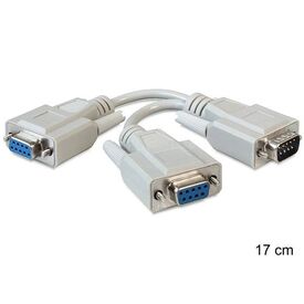 Delock Serial adapter DB9 (F) to DB9 (M) 17 cm 65403