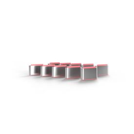 Lindy 40437 USB-C Port Blocker Pack Pink 10 Locks