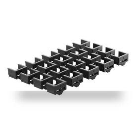Lindy 47892 RJ45 Port Blocker Pack Black 20 Locks