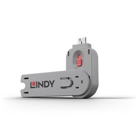 Lindy 40620 USB-A Port Blocker Extra Key Pink