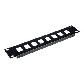 equip EZKP-10-B 10" Keystone Patch Panel 1U Black