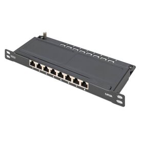 DIGITUS DN-91608S-SL-EA CAT 6A Slim Patch Panel 8-Port