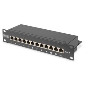 DIGITUS DN-91612S Cat 6 12-Port 10" Patch Panel