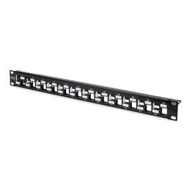 DIGITUS DN-91412 24-Port Staggered Keystone Panel